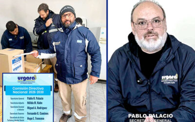 RECIBIDORES de GRANOS: En una elección histórica PABLO PALACIO fue reelecto SG de URGARA 2026-2030