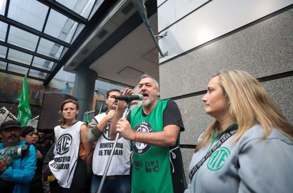 ATE sorprendió y llevó a la Justicia la reforma laboral por el financiamiento del FAL