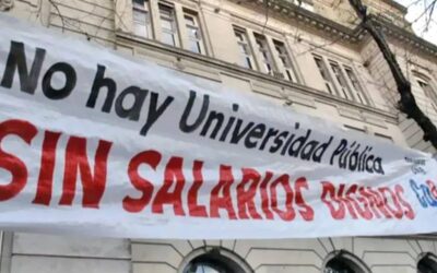 Los docentes universitarios inician protestas desde este miércoles por salarios y por la ley de financiamiento