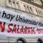 Los docentes universitarios inician protestas desde este miércoles por salarios y por la ley de financiamiento