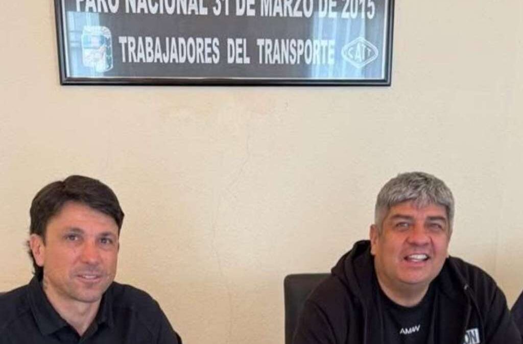 El líder de los aeronavegantes recibió a Pablo Moyano: “Compromiso con los derechos laborales”