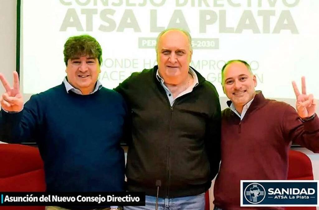 ATSA La Plata inició nueva etapa con la asunción de Jorge Ropat en la SG y Ezequiel Ferrari en la Adjunta