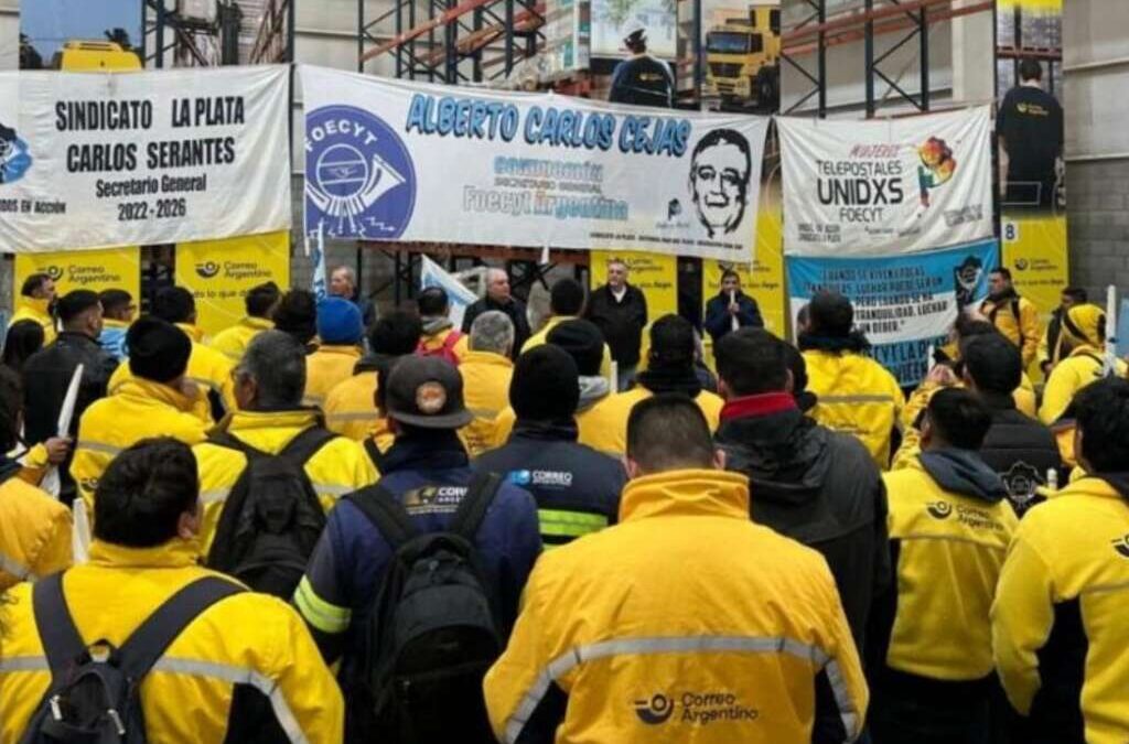 La FOECYT rechazó la oferta salarial de Correo Argentino y reclamó un aumento del 15%