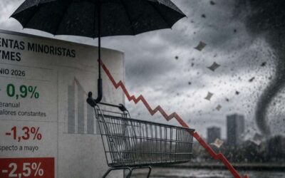 A pesar de mínimo repunte en junio por el aguinaldo y el Mundial, el consumo aún registra una extrema fragilidad
