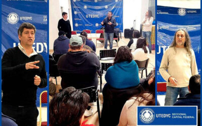 UTEDYC CF inició nuevo ciclo de capacitaciones del Cuerpo de Delegados para su fortalecimiento