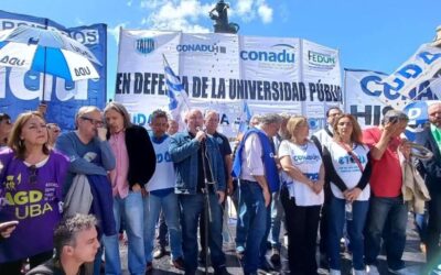 Gremios universitarios exigen que en agosto Milei cumpla con la totalidad de la ley de Financiamiento Universitario
