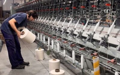 La industria cayó 5,7% en mayo arrastrada por el desplome de casi 20 puntos en textiles, prendas de vestir, cuero y calzado