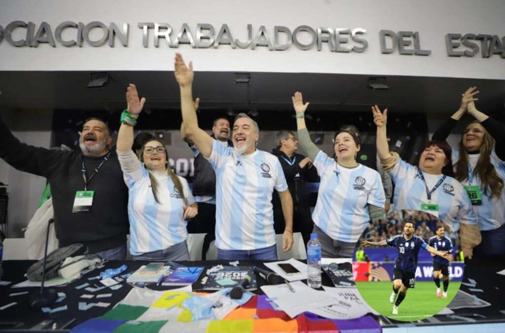 ATE reclamó al Gobierno un asueto administrativo desde el mediodía por la semifinal entre Argentina e Inglaterra: “Supera el marco estrictamente deportivo”