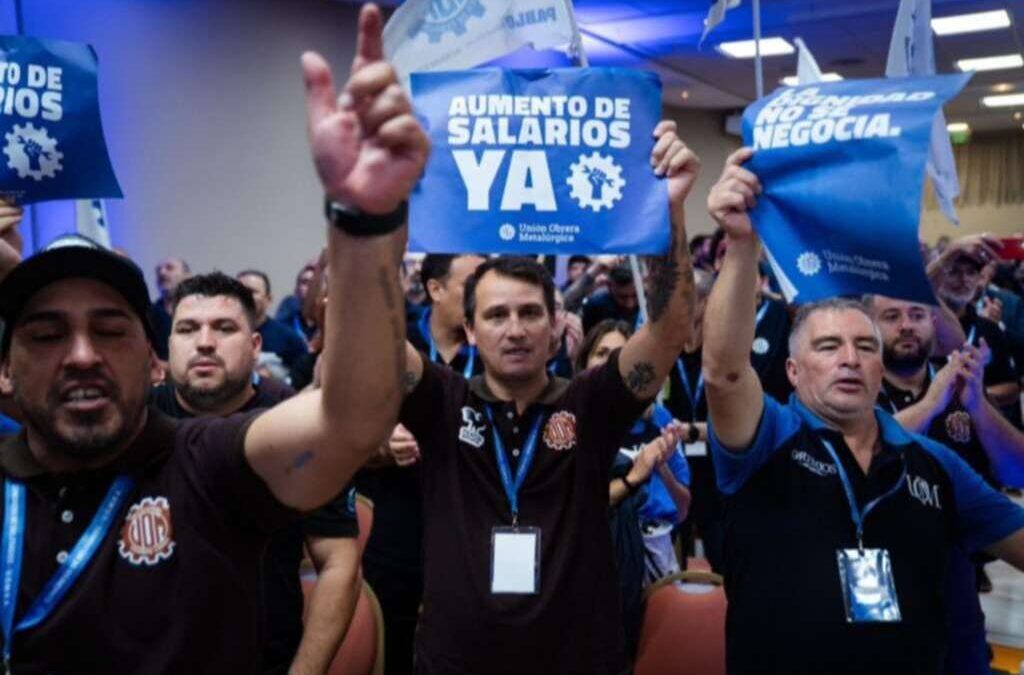 Con la intervención como telón de fondo, la UOM reclamó recuperar los 14 puntos de pérdida salarial