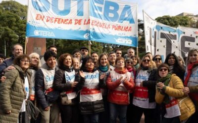 TRAS ACEPTAR LA PROPUESTA SALARIAL DE LA PROVINCIA DE BUENOS AIRES, SUTEBA ANUNCIÓ UN PARO DOCENTE