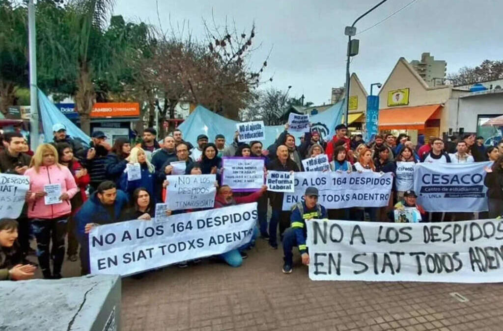 Despidos en Tenaris Siat: reclaman que el gobierno bonaerense le haga cumplir a Techint la conciliación obligatoria