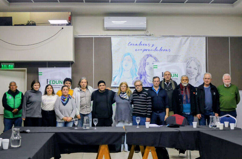 En conflicto con la gestión libertaria por la ley de financiamiento y a 10 años de la primera, la UTEP sumó al Frente Sindical de las Universidades a marchar por San Cayetano