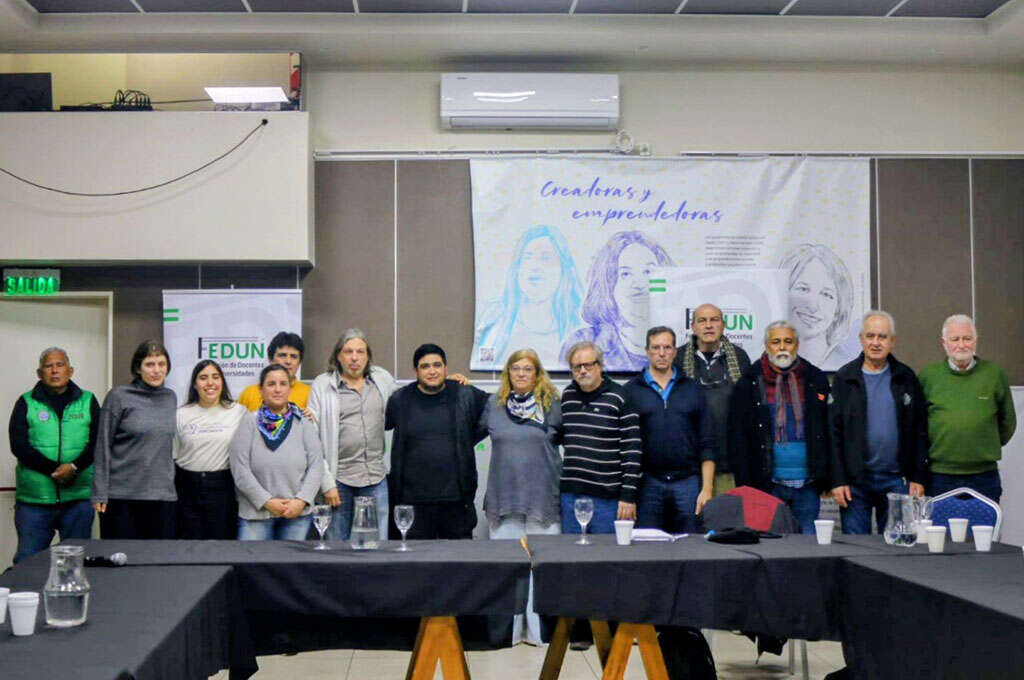 En conflicto con la gestión libertaria por la ley de financiamiento y a 10 años de la primera, la UTEP sumó al Frente Si