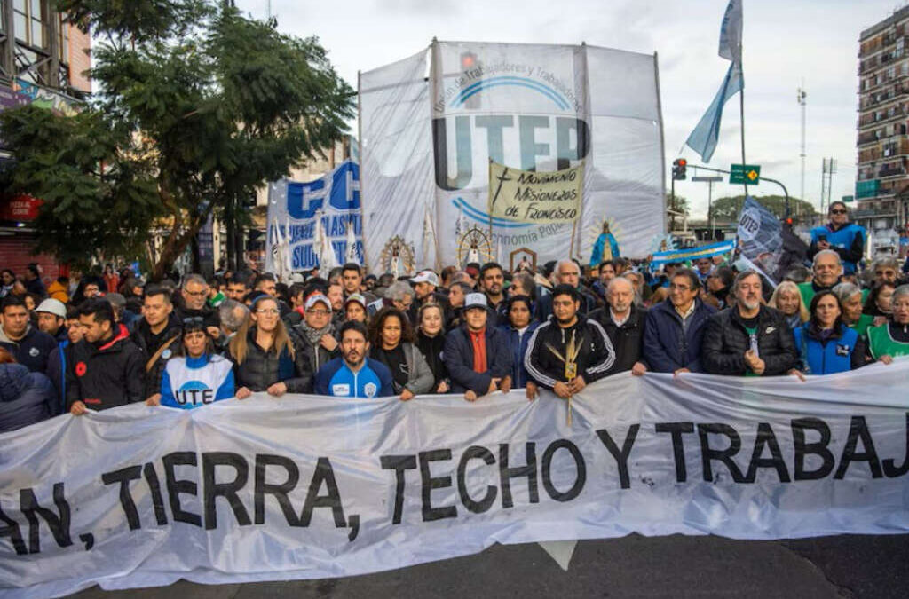 Movimientos sociales y sindicales preparan una masiva marcha de San Cayetano contra las políticas de ajuste
