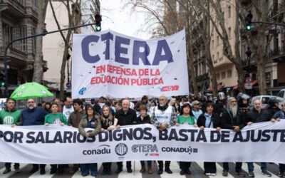 Paro docente: del «acatamiento altísimo» de CTERA al «basta» de Julio Cordero