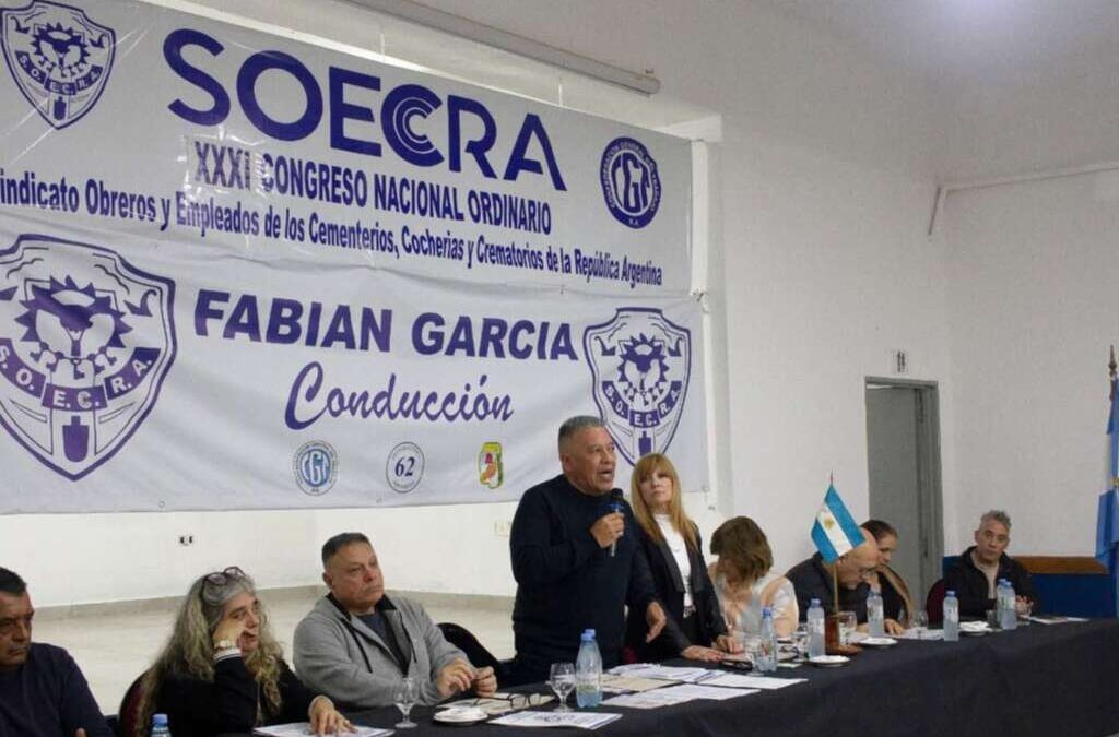 Con la presencia de delegados de todo el país, el XXXI Congreso Nacional del SOECRA aprobó por unanimidad la memoria y balance 2025