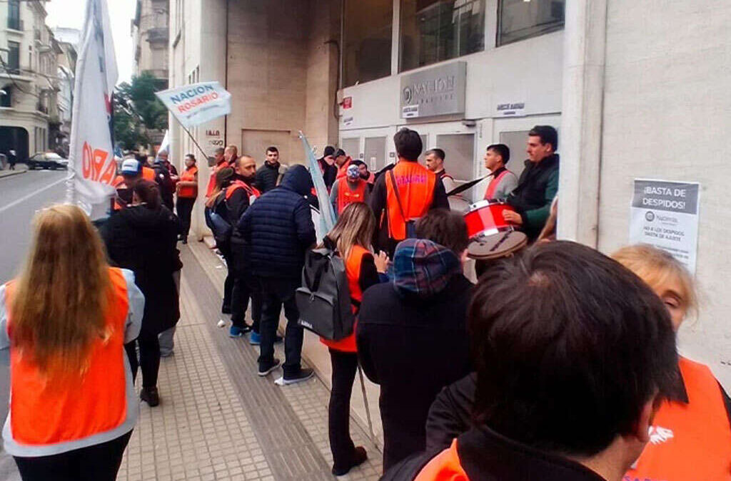 Despidieron a dos trabajadores de Nación Servicios y La Bancaria se declaró en alerta y movilización