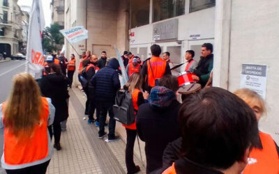 Despidieron a dos trabajadores de Nación Servicios y La Bancaria se declaró en alerta y movilización