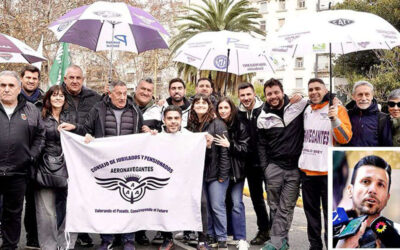 AERONAVEGANTES marcharon en las jornadas por la soberanía, el trabajo y los derechos de los argentinos