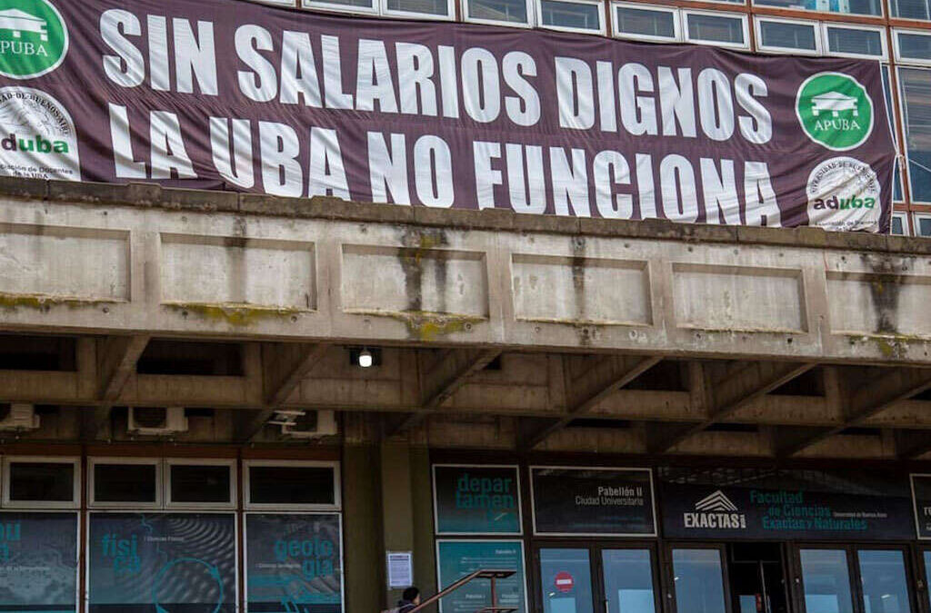 Rige un nuevo paro universitario: los gremios exigen una recomposición salarial