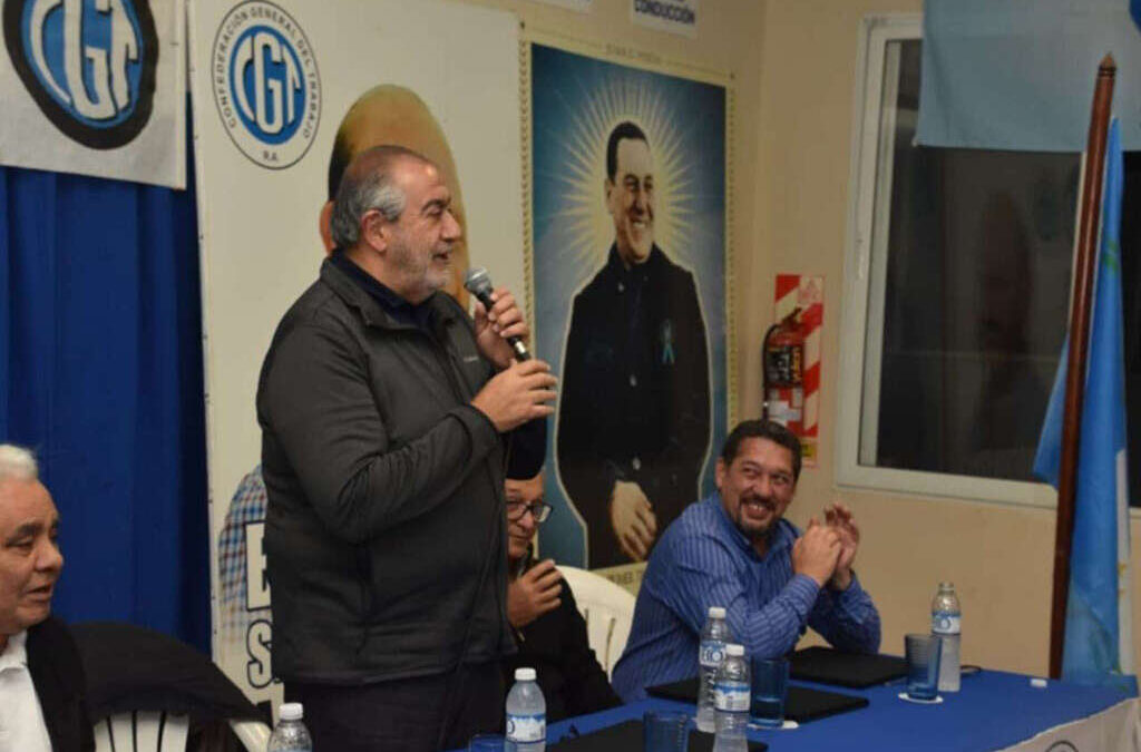 Desde Formosa, Héctor Daer llamó a “defender la industria, el empleo y la producción nacional”