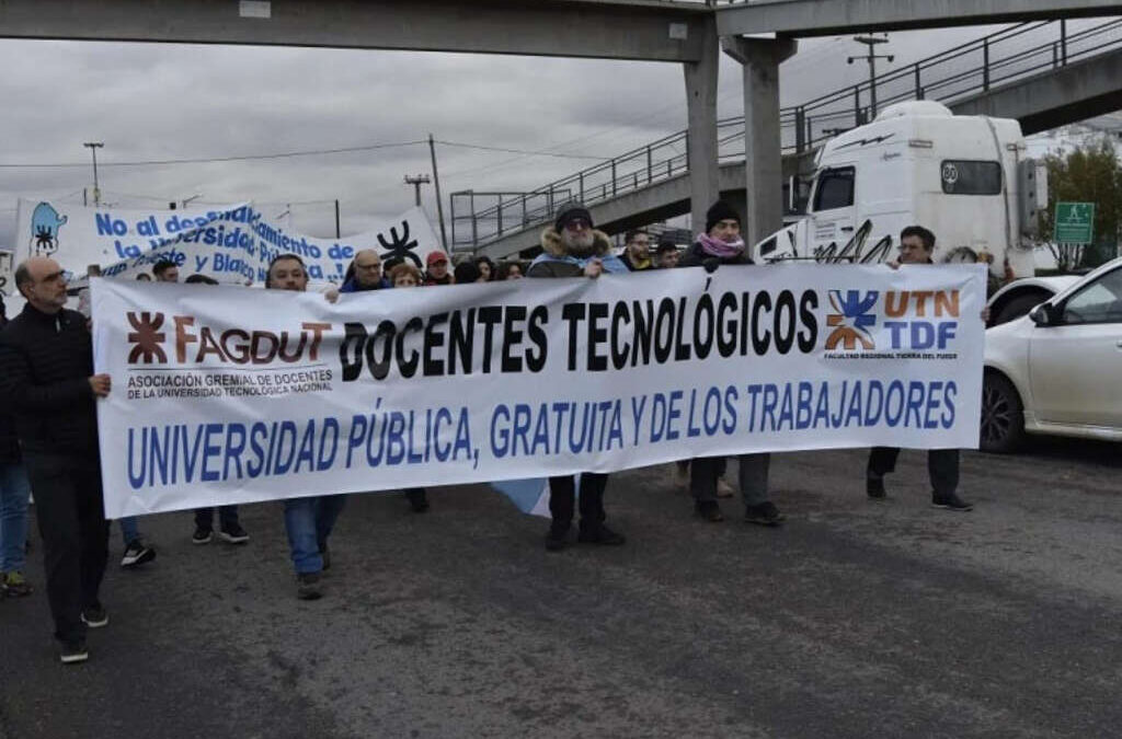 FAGDUT anunció un paro de 48 horas en la UTN por el incumplimiento de la Ley de Financiamiento Universitario