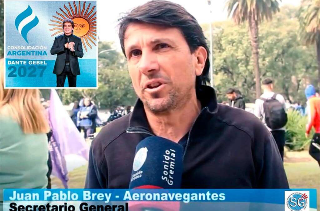 CONSOLIDACIÓN ARGENTINA: Juan Pablo Brey planteó la necesidad de construir “un gran Frente Nacional”