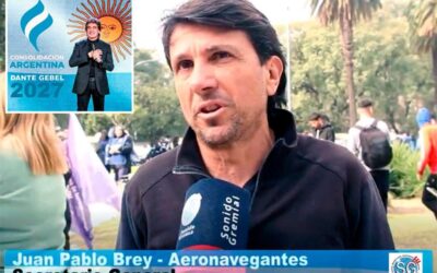 CONSOLIDACIÓN ARGENTINA: Juan Pablo Brey planteó la necesidad de construir “un gran Frente Nacional”