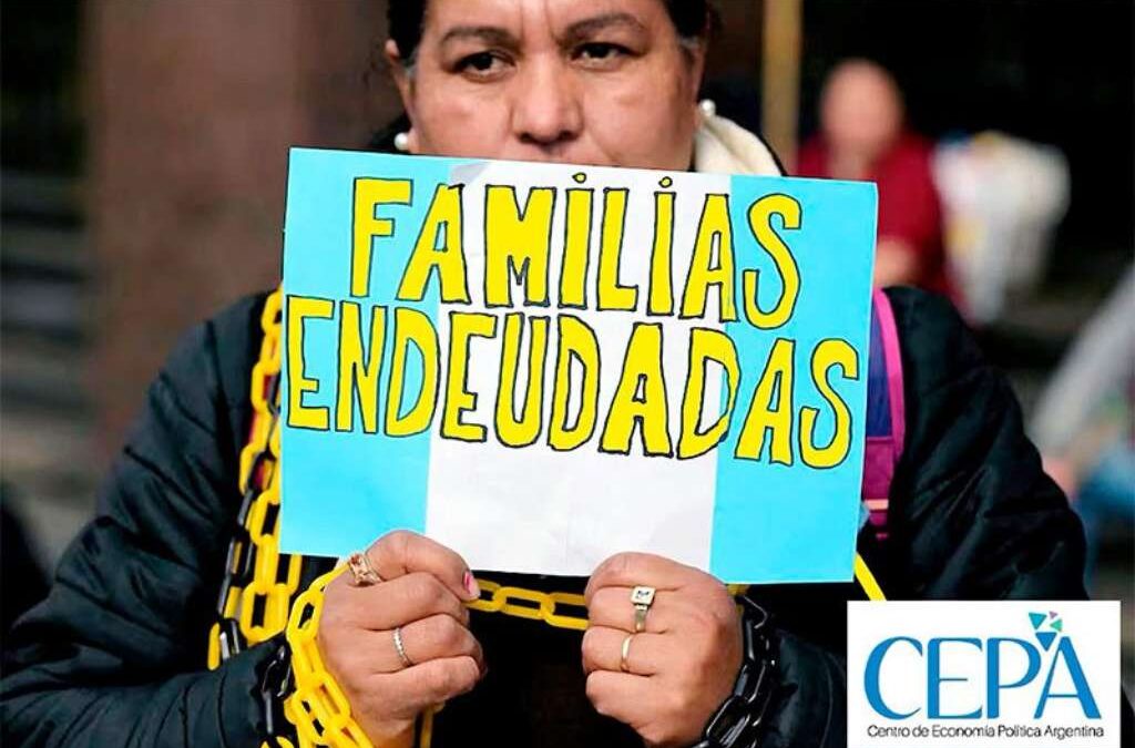 CEPA alertó por el fuerte crecimiento del endeudamiento y la mora de las familias