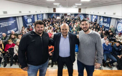 En una multitudinaria asamblea, Crosta llamó a recuperar la justicia social y “terminar con la grieta”