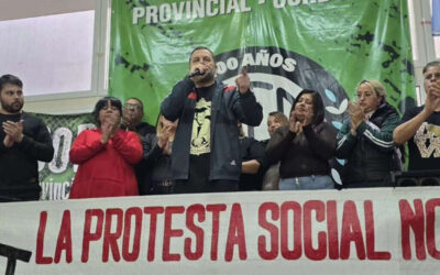 Federico Giuliani llamó a construir la unidad entre «los trabajadores ocupados y desocupados junto a los sectores populares»