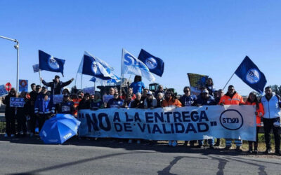 Aleñá renovó su mandato hasta el 2030 al frente del sindicato de viales y desafió al Gobierno: “No vamos a permitir que destruyan Vialidad Nacional”