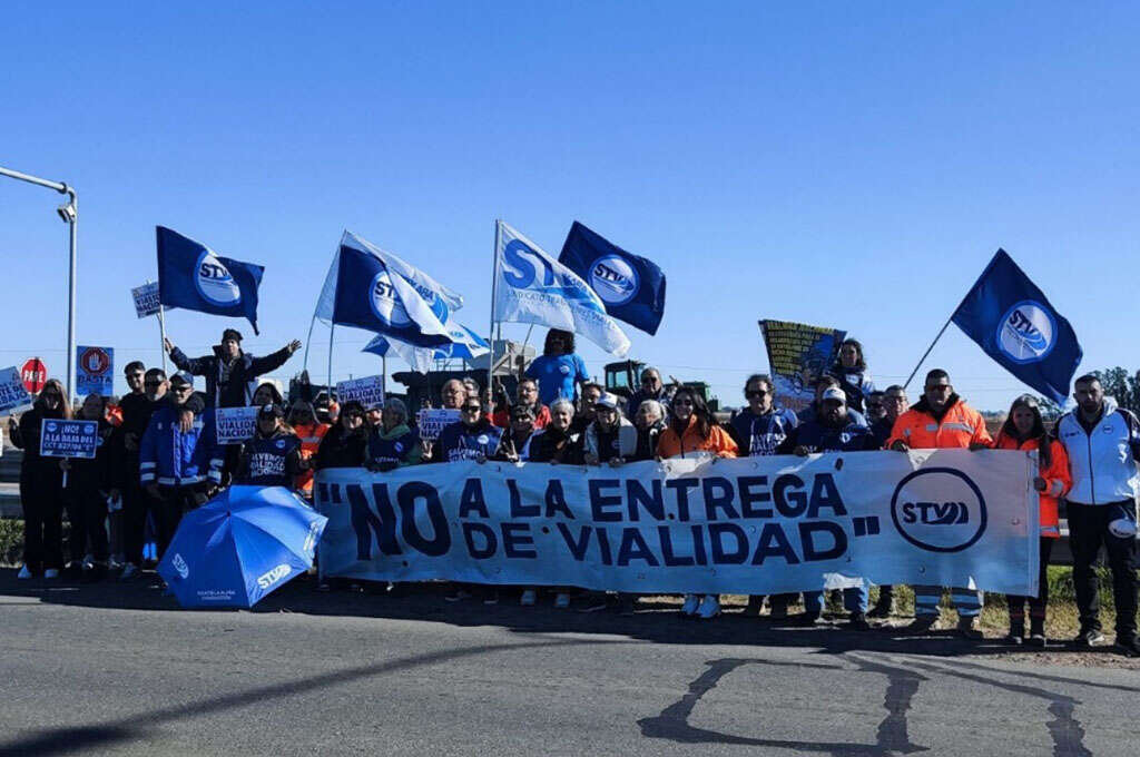 Aleñá renovó su mandato hasta el 2030 al frente del sindicato de viales y desafió al Gobierno: “No vamos a permitir que destruyan Vialidad Nacional”