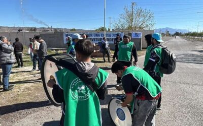 Trabajadores de Bio Cordillerana, sin seguro ni obra social, ni ART y pagos adeudados: el Sindicato de Químicos se movilizó en San Juan