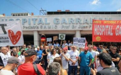 Trabajadores y profesionales del Garrrahan anuncian una “gran marea blanca” para pedir por la emergencia pediátrica
