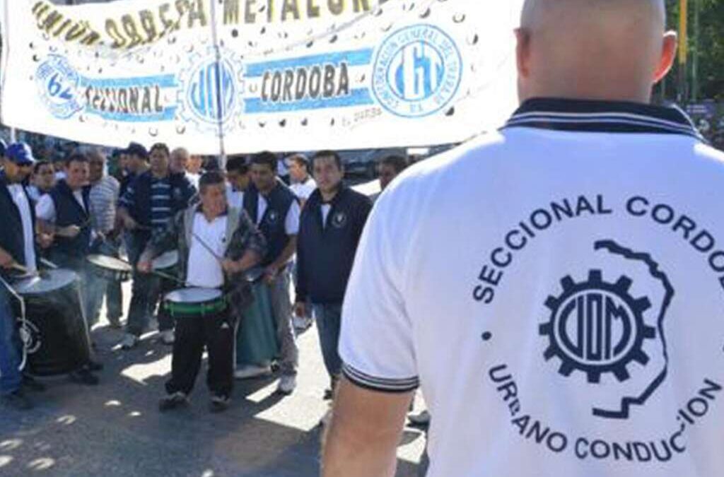 La UOM Córdoba profundiza su plan de lucha contra la paritaria firmada por la intervención y convoca a una gran marcha metalúrgica