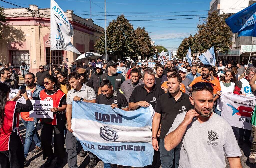 La UOM movilizó en Acindar: contratistas reclaman atrasos salariales, suspensiones y fallas de seguridad