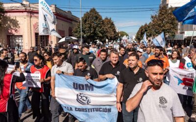 La UOM movilizó en Acindar: contratistas reclaman atrasos salariales, suspensiones y fallas de seguridad