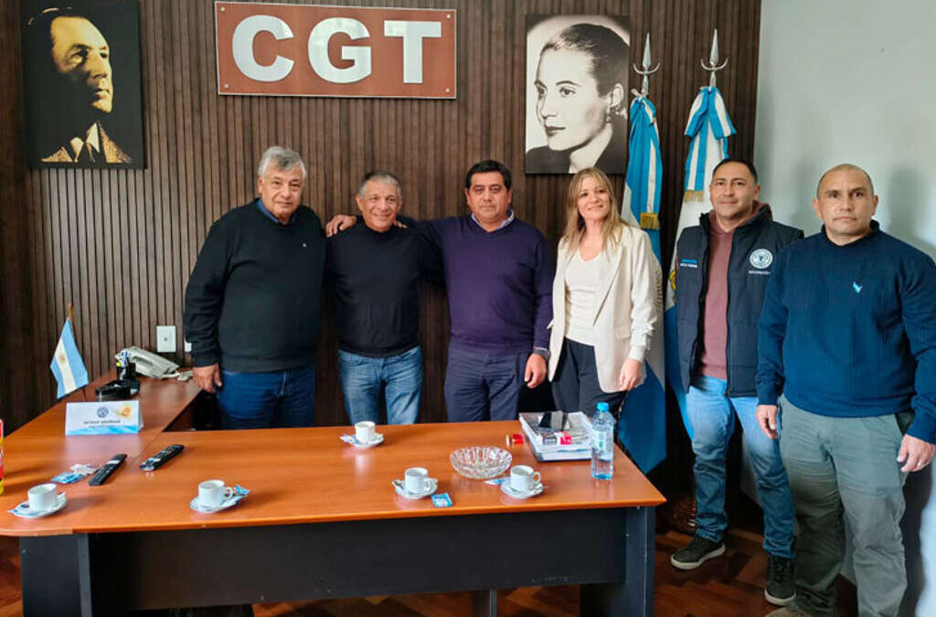 La CATT Rosario fue recibida por la conducción de la CGT Nacional