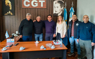 La CATT Rosario fue recibida por la conducción de la CGT Nacional