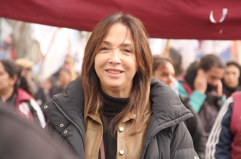Campo Nacional pisó Las Flores y Natalia Jauregui busca regresarle a UATRE su lugar en la política