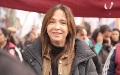 Campo Nacional pisó Las Flores y Natalia Jauregui busca regresarle a UATRE su lugar en la política