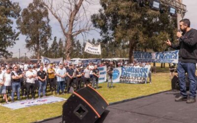 Facundo Aveiro seguirá al frente del SPIQYP hasta 2030: “Hay que poner todo el empeño en defender el convenio, las paritarias y los puestos de trabajo”