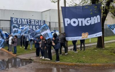 POTIGIAN ECHO LA MITAD DEL PERSONAL Y EL GREMIO MERCANTIL LOGRO LA CONCILIACION OBLIGATORIA PARA FRENAR LOS DESPIDOS
