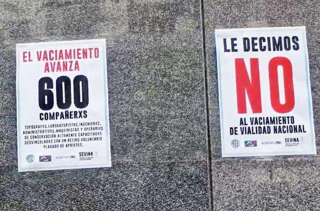 Rechazo al plan de retiros voluntarios en Vialidad Nacional: “No son condiciones muy auspiciosas”