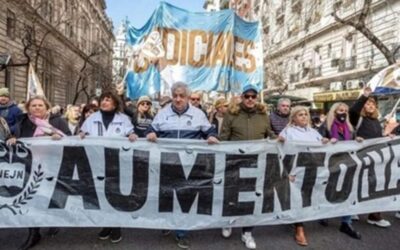 JUDICIALES PROFUNDIZAN PLAN DE LUCHA POR SALARIOS Y LANZAN UN PARO PARA ESTE VIERNES