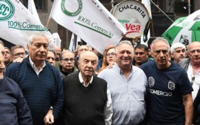Cavalieri se sumó a la movilización de la CGT y destacó: «Unidad, compromiso y participación»