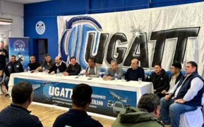 MATURANO Y LOS GREMIOS DE UGATT DENUNCIARON VACIAMIENTO DEL TRANSPORTE Y EXIGIERON UN PLAN DE LUCHA A LA CGT