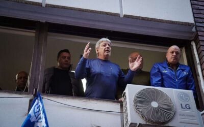 Furlán quedó escrachado en la transmisión oficial de la despedida de Messi y se le terminó el sueño del retorno al frente de la UOM