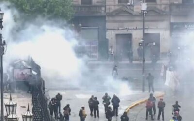 Marcha universitaria: más de 20 detenidos y ocho efectivos heridos tras los enfrentamientos en el Congreso